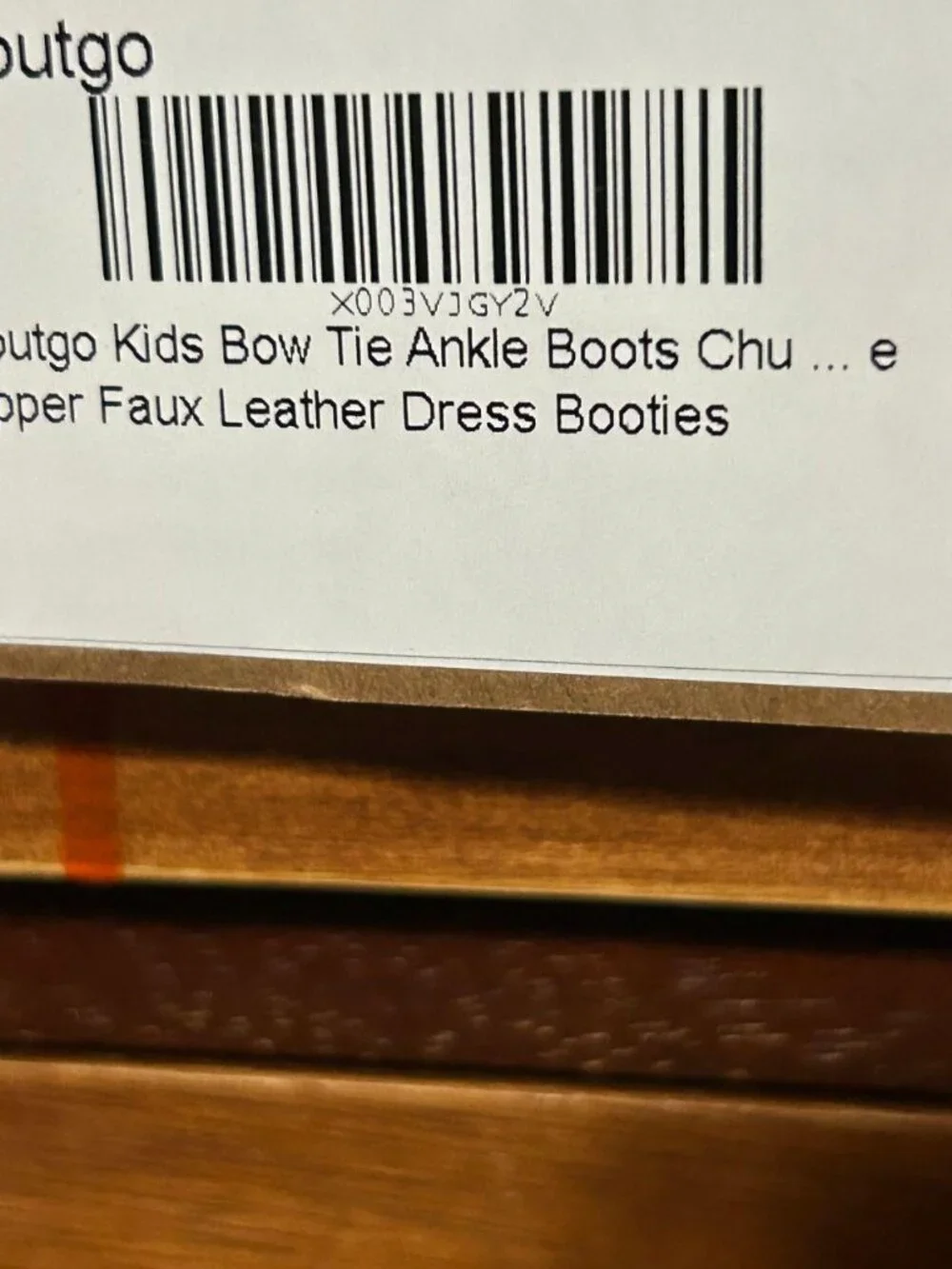 Coutgo Kids Ankle Boots